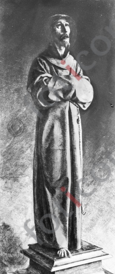 Der Heilige Franziskus | Saint Francis (simon-139-030-sw.jpg)